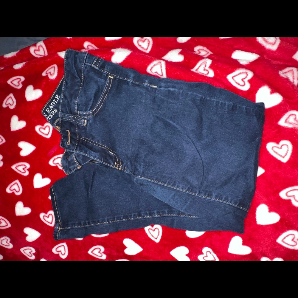 American Eagle crop jeggings